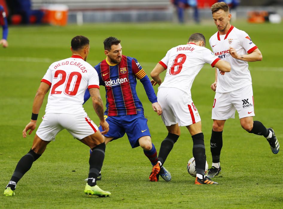 Sevilla - Barça, en imatges