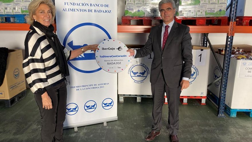 Ibercaja reparte 80.000 euros entre Bancos de Alimentos de provincias con mayor implantación