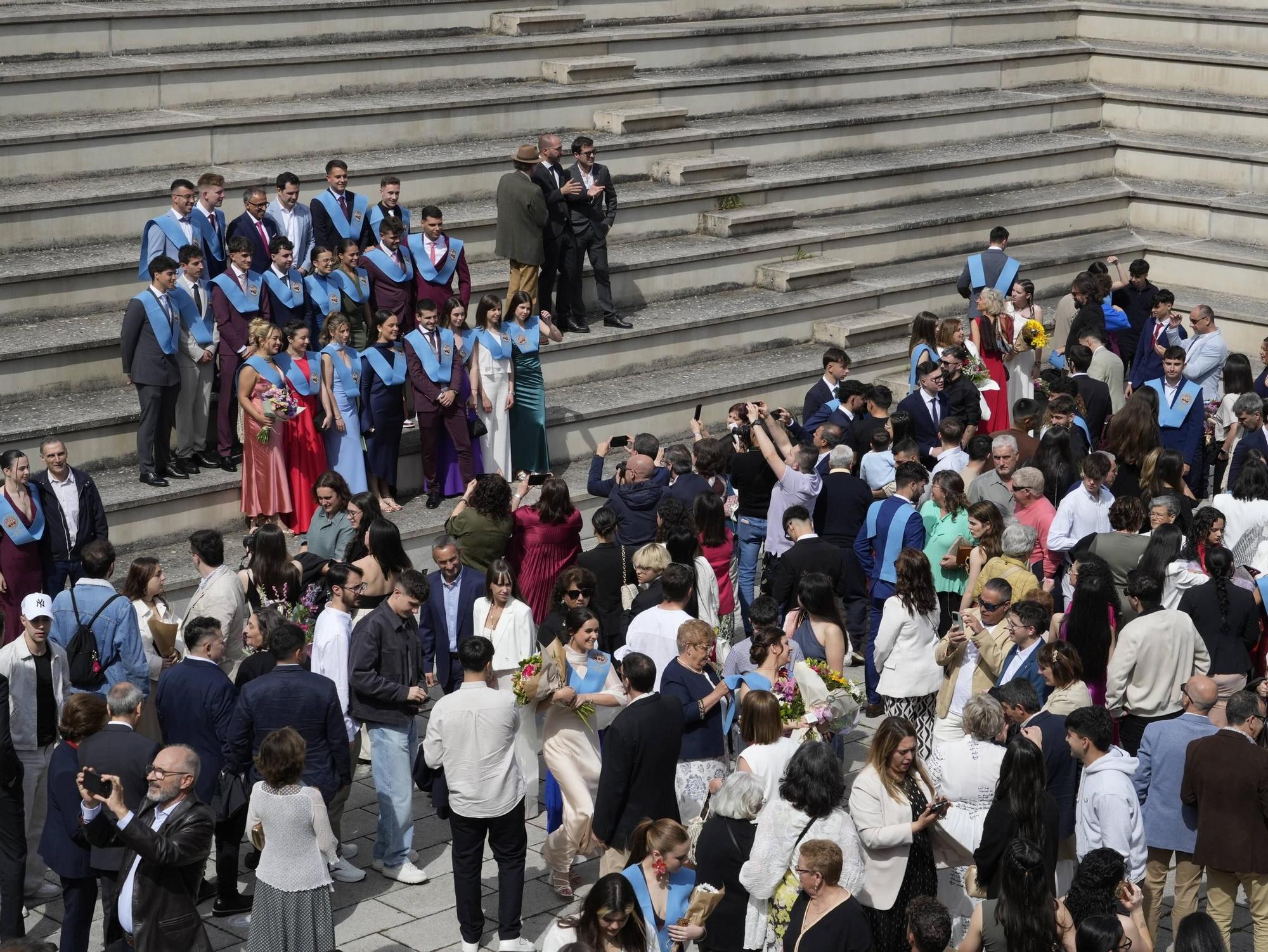 Graduación del alumnado de la Facultad de Educación del Campus Viriato de Zamora