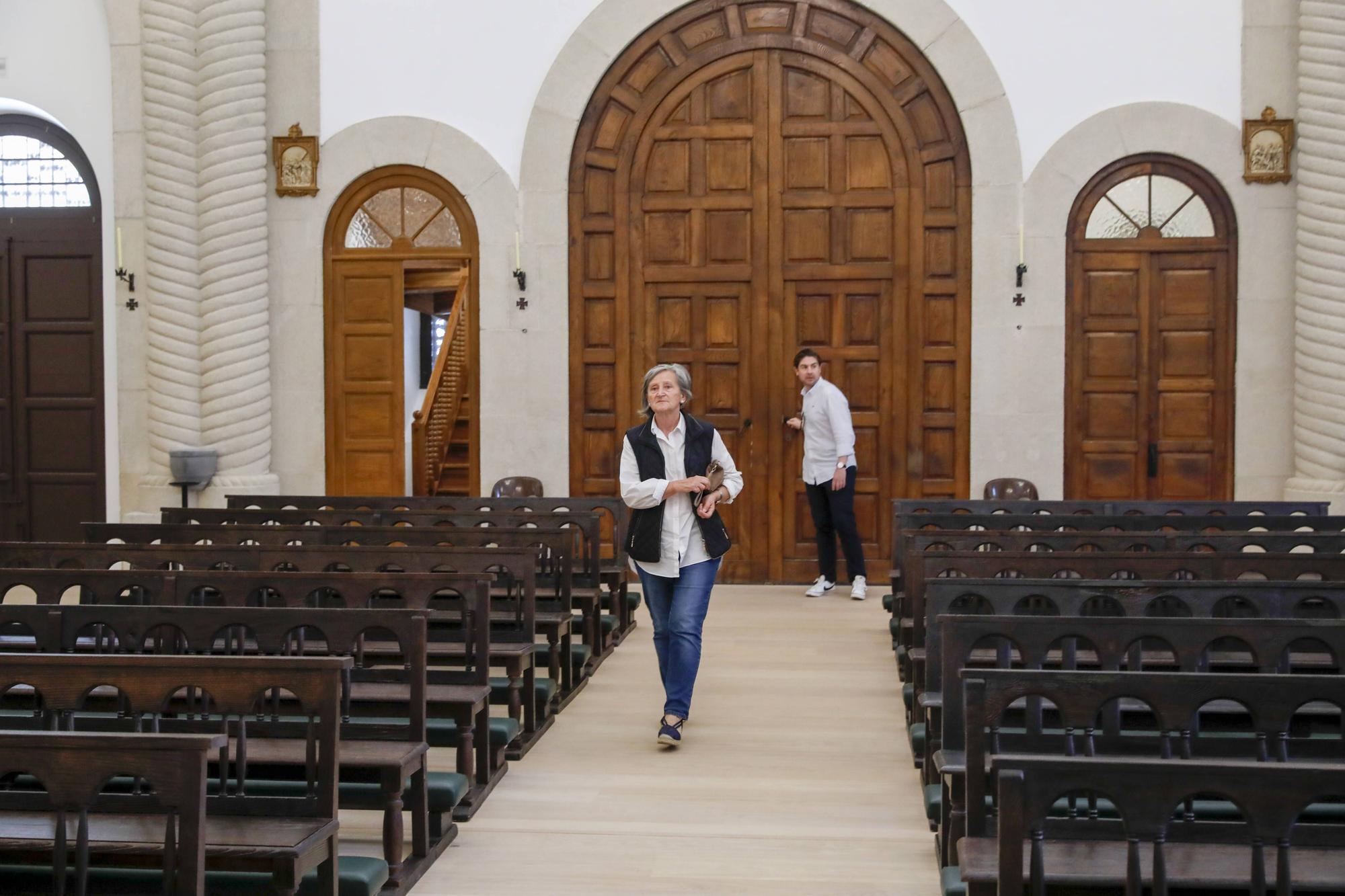 En imágenes: así ha quedado la reforma de la iglesia de San Julián de Somió