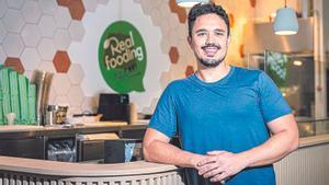 Carlos Ríos, en el restaurante que ha abierto en el centro comercial Westfield Glòries de Barcelona