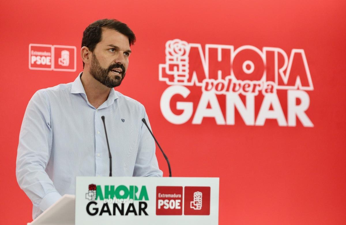 Álvaro Sánchez Cotrina, este vienres, en el chequeo al inicio de la nueva legislatura con el pacto de Gobierno PP-Vox.