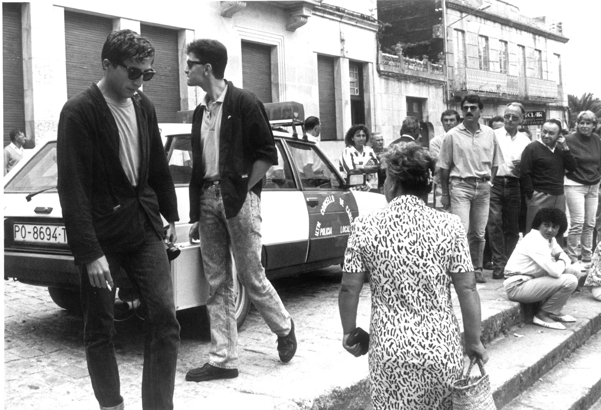 El conflicto de la contribución en Cangas: protestas y un alcalde asediado que no pudo volver a entrar en el Concello