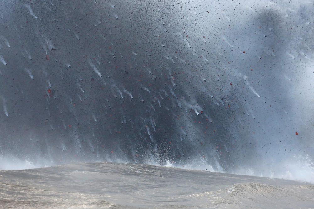 Les erupcions del volcà Kilauea arriben a l'Oceà P