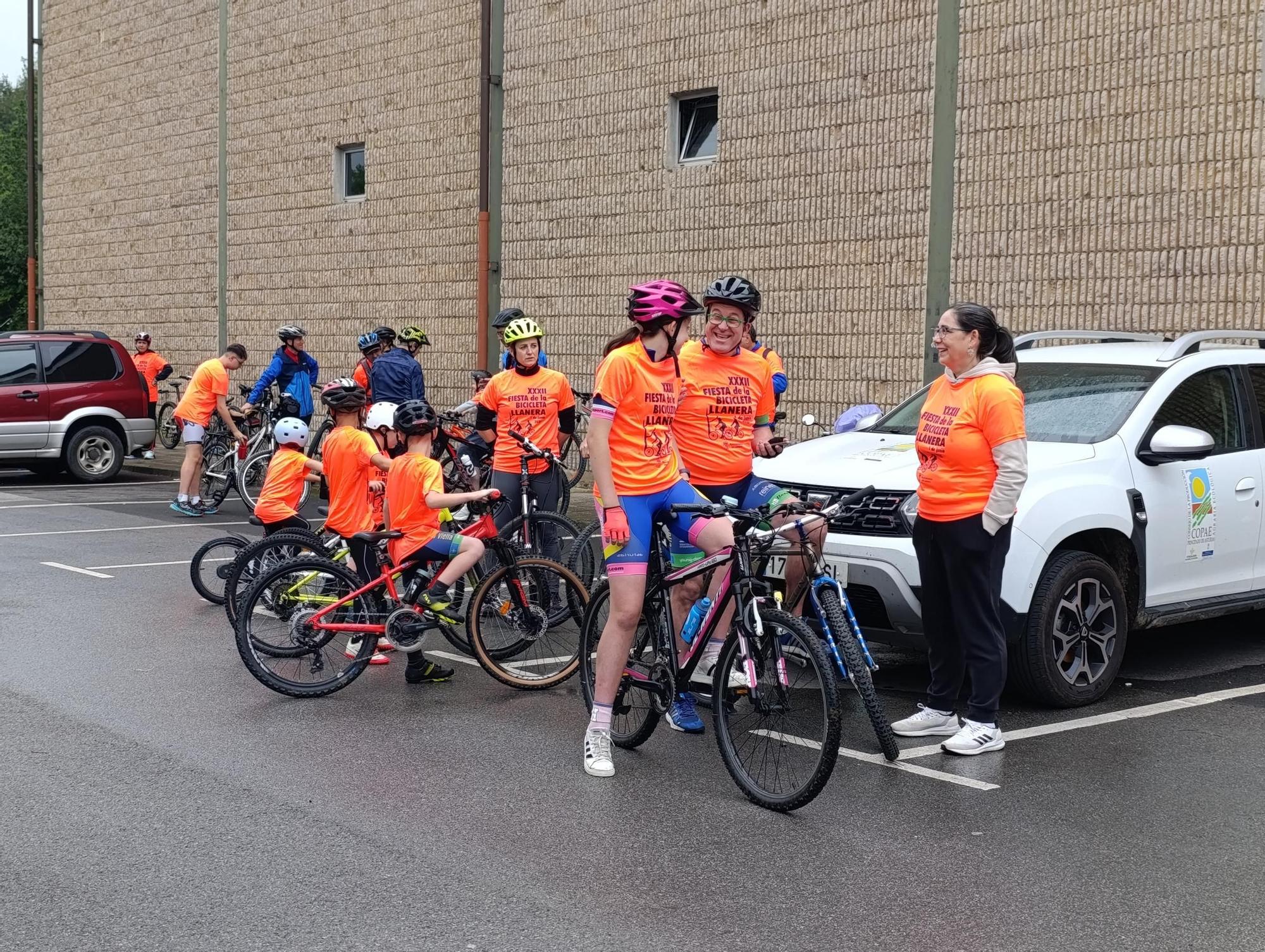 La Fiesta de la Bicicleta triunfa en Llanera