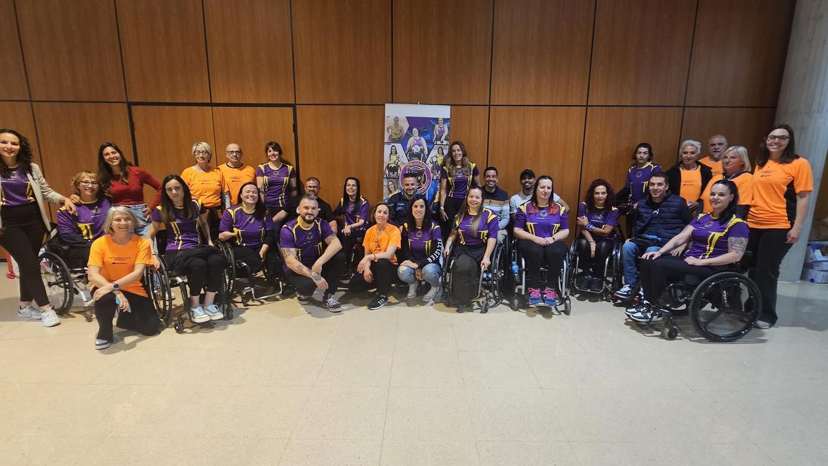 Presentación de Las Felinas, primer equipo de rugby femenino en silla de ruedas en España
