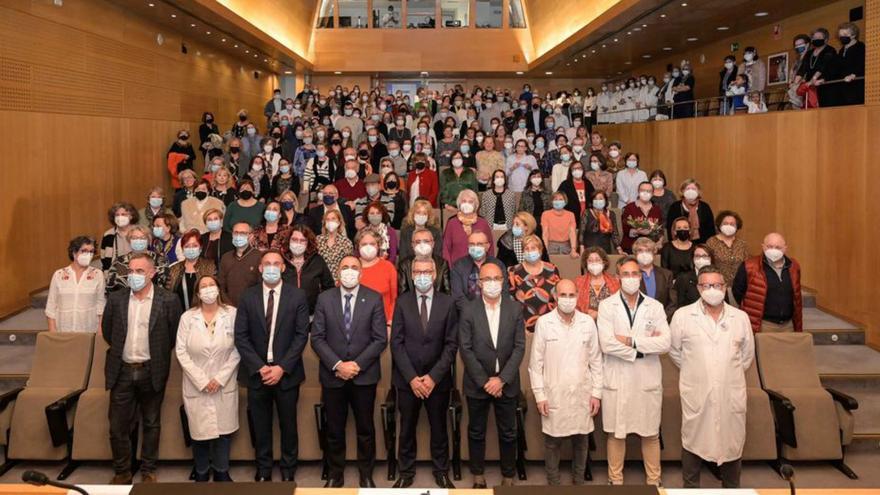 Despedida a los 260 profesionales que se jubilan en el área sanitaria | L.O.