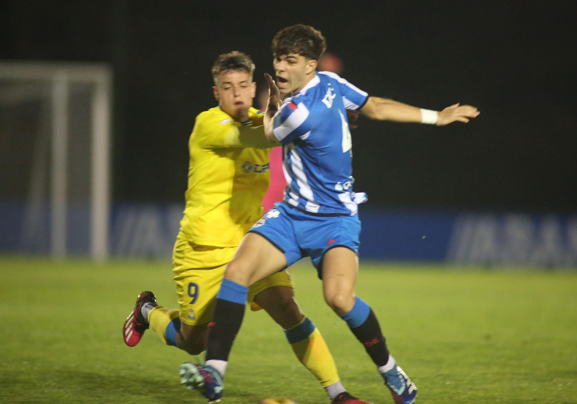 El Dépor Juvenil vence a Las Palmas y sueña con la Copa