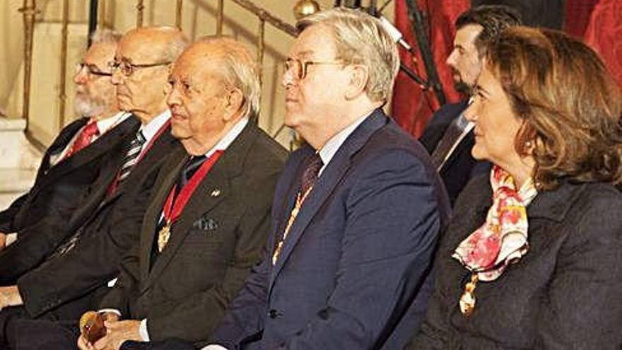 Los expresidentes de la Mesa de las Cortes desde 1983.