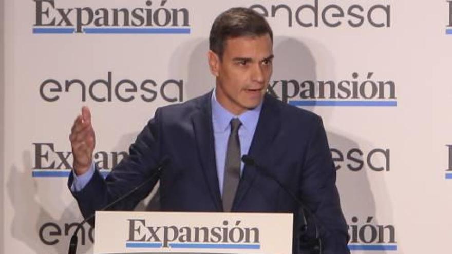 Sánchez va avançar diverses mesures del seu Govern.