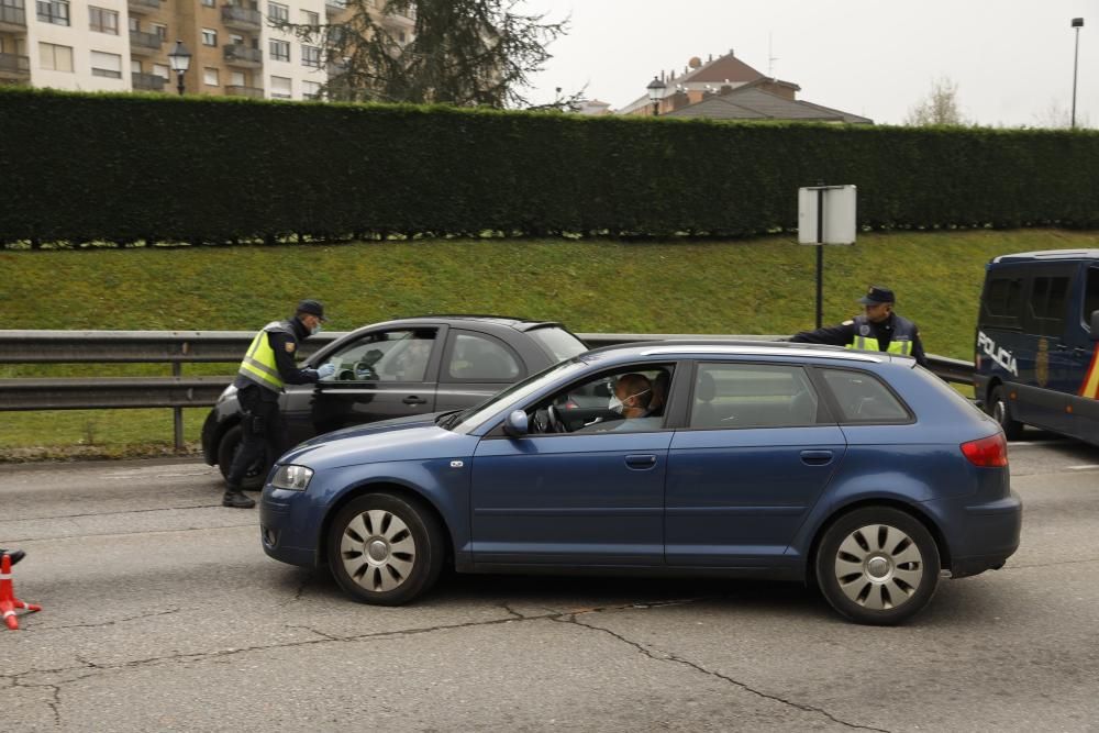 Coronavirus en Asturias: Controles