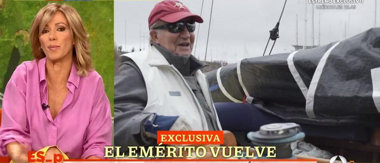 La crítica de Monegal: Felipe VI se entera por la tele de que su padre vuelve.