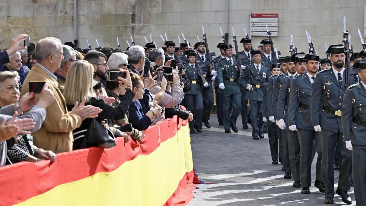 Un momento del acto que tuvo lugar en Belluga este jueves al mediodía.