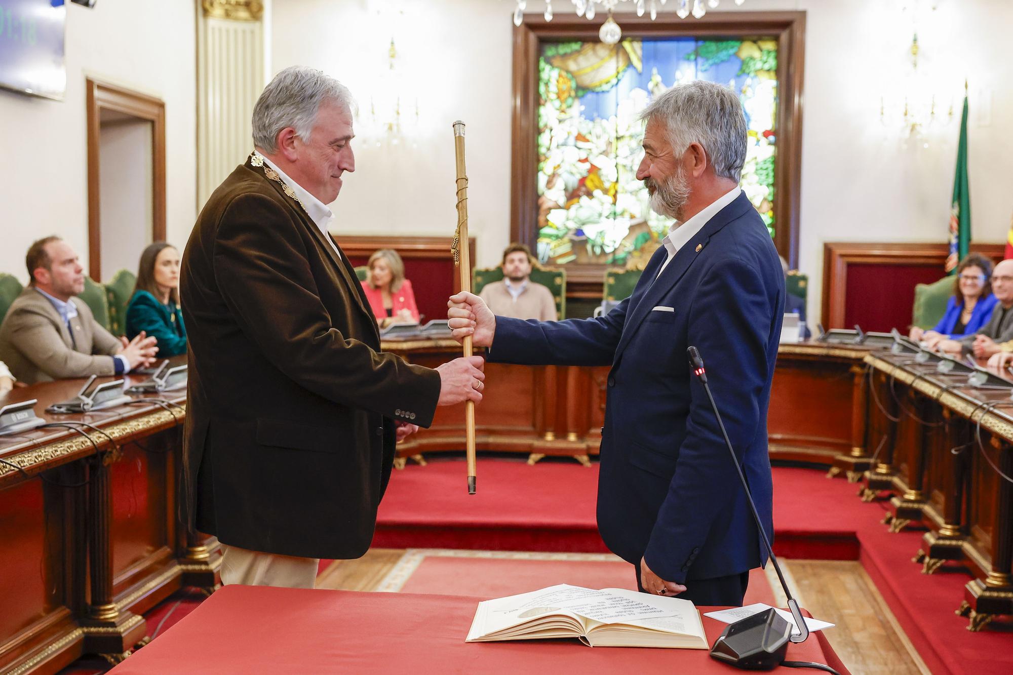 Joseba Asiron (EH Bildu), alcalde de Pamplona al ganar la moción de censura a UPN