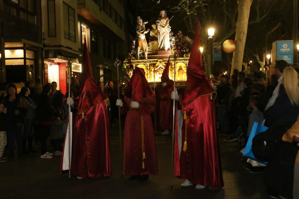 Liberación de la presa indultada en la Semana Santa de Gandia