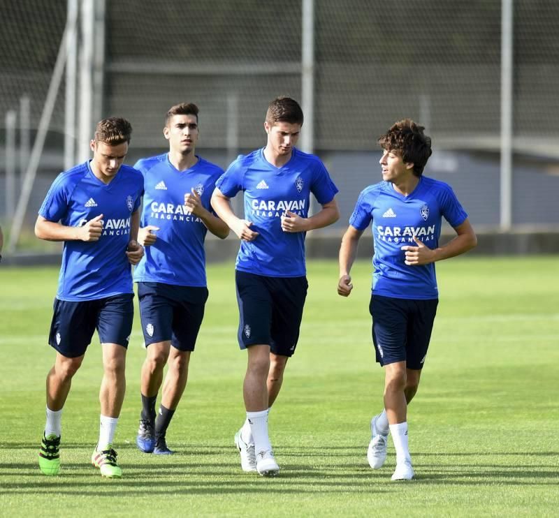 Primer entrenamiento del Real Zaragoza