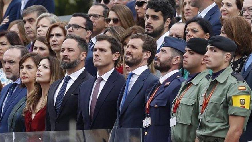 PP, Ciudadanos y Vox piden en Madrid ilegalizar los &quot;partidos separatistas&quot;