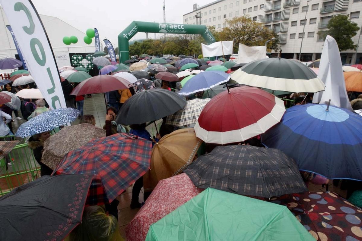 El "calor humano" arropa la marcha contra el cáncer