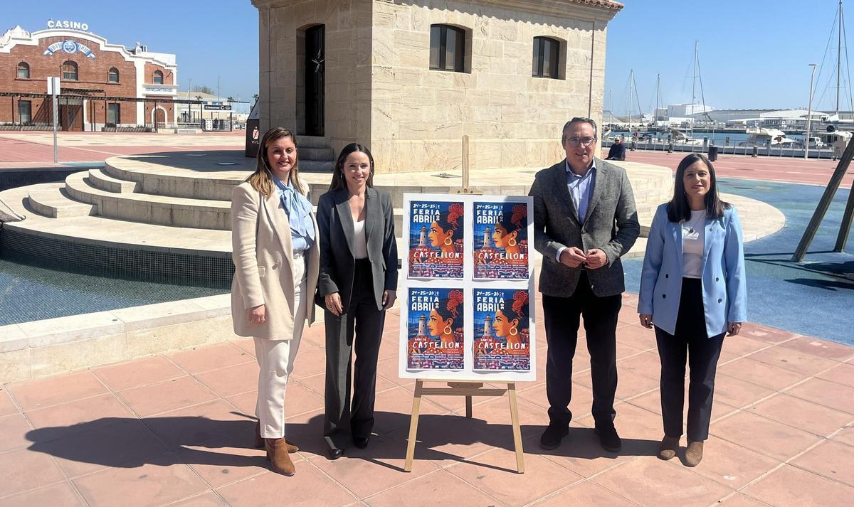 Presentación de la Fweria de Abril en PortCastelló.