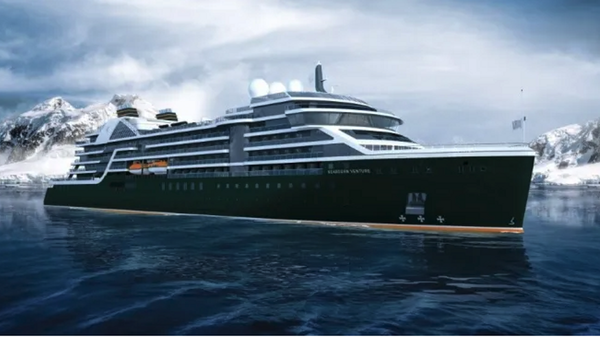 El Seabourn Venture ya es una realidad
