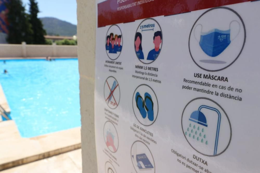 Alcoy abre las piscinas al 75% de su capacidad