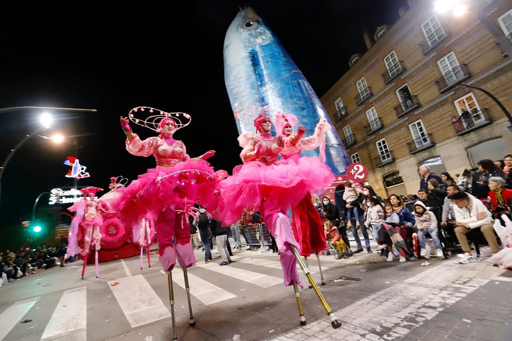 El desfile del Entierro de la Sardina y la quema, en imágenes