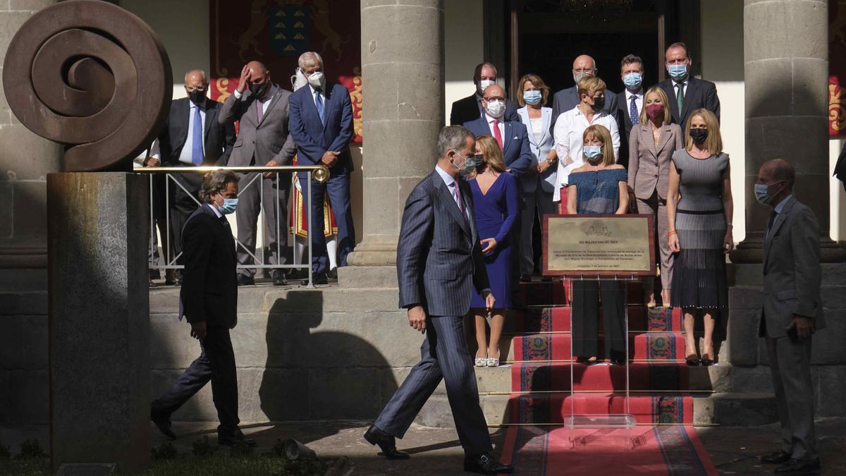 El Rey visita Canarias