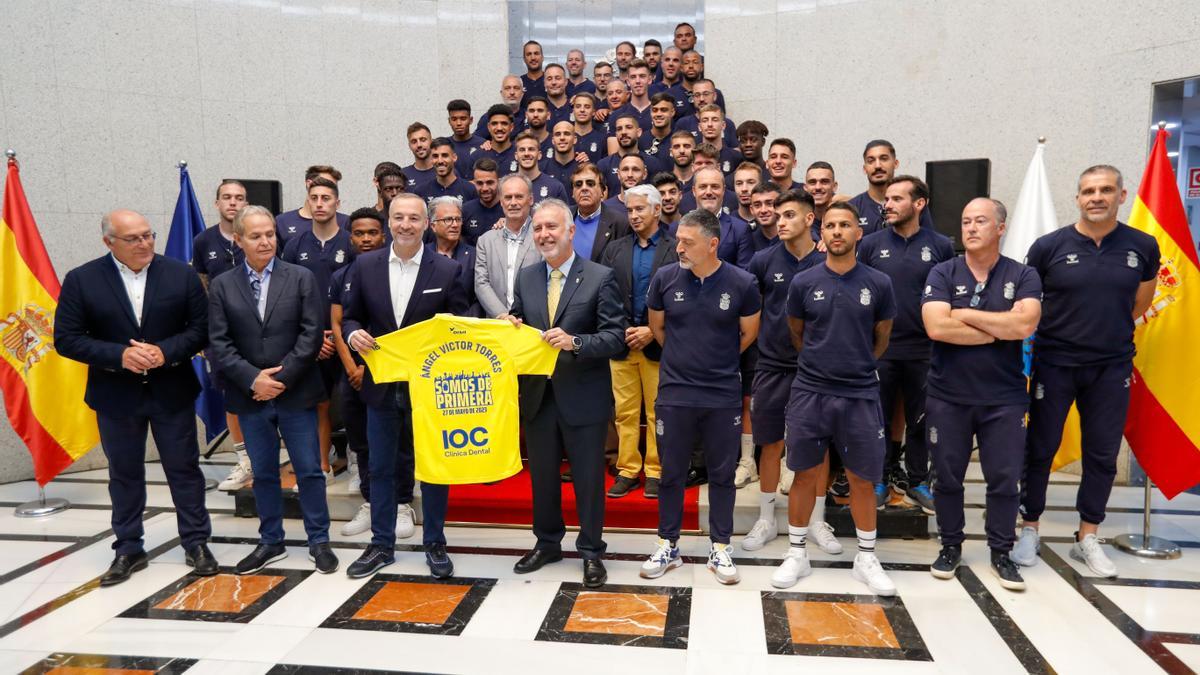 Torres felicita a la UD Las Palmas: &quot;Han hecho felices a muchos canarios&quot;