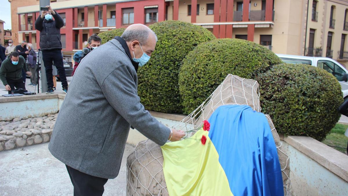 Aragón ha rendido también homenaje a las victimas ucranianas