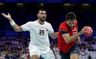 Juegos Olímpicos, cuartos de final de balonmano: España - Egipto, en imágenes