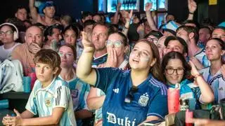 Mallorca vibra con el Argentina-Inglaterra