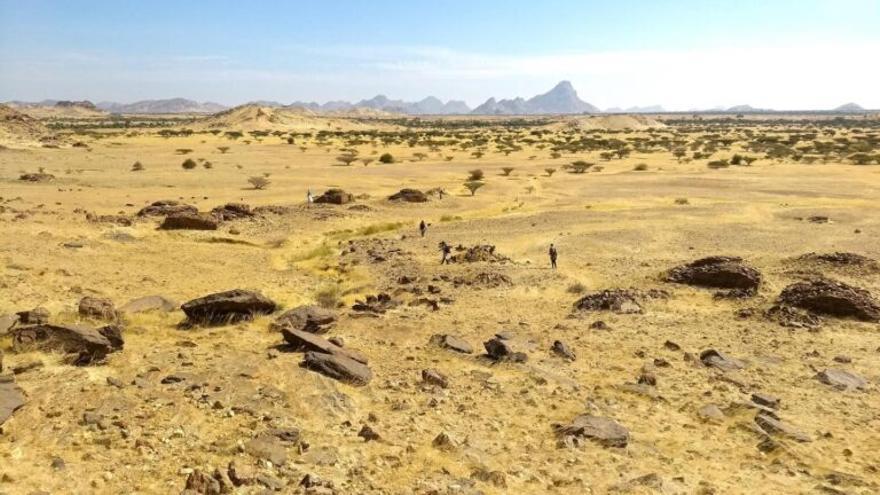 Un patrón cósmico organizó un enorme cementerio milenario
