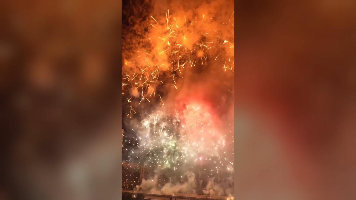 Nit del Foc 2026: Así ha sido el gran disparo que ha iluminado la noche de València