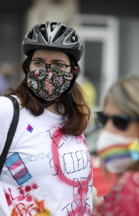 Bicicletada LGTB en Gijón