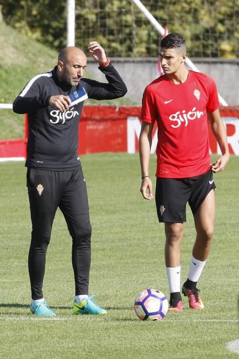 Entrenamiento del Sporting