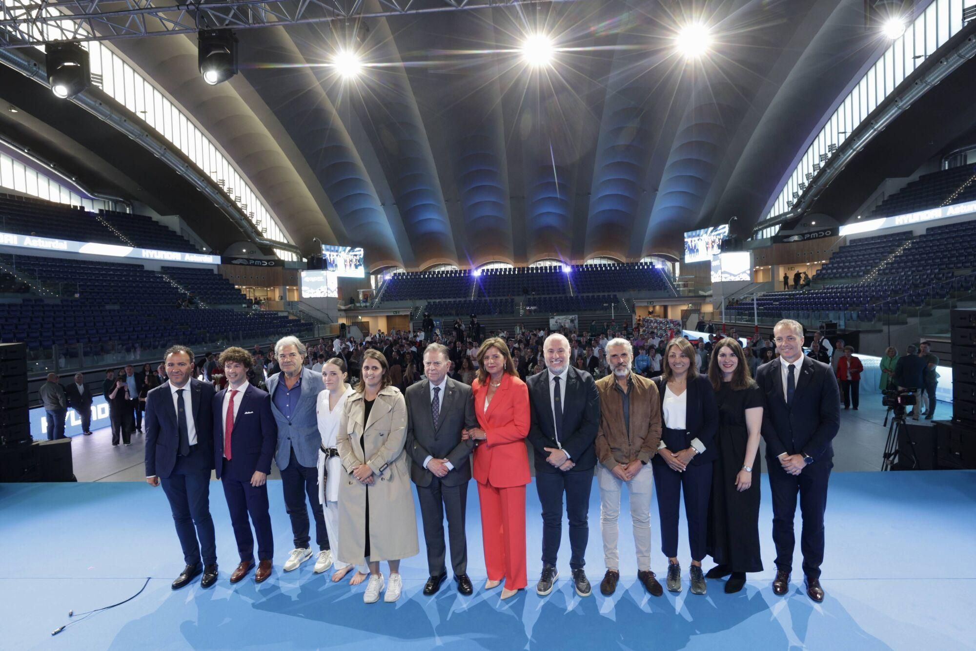 El Palacio de los Deportes de Oviedo, escenario del examen final para ser Ciudad Europea del Deporte
