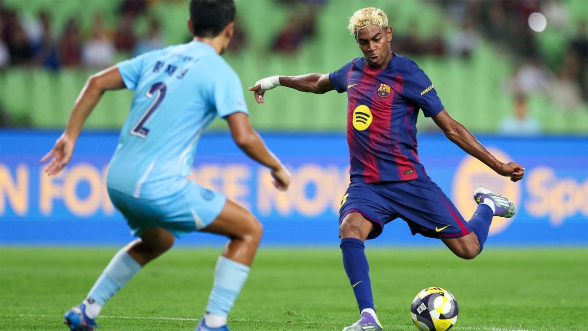 Lamine Yamal es insustituible para Hansi Flick