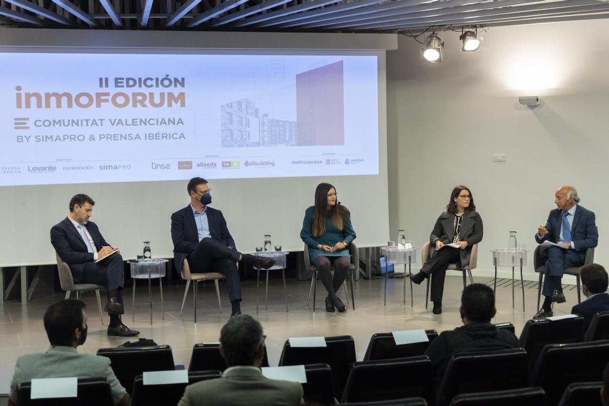 Una de las mesas de la segunda edición de Inmoforum.