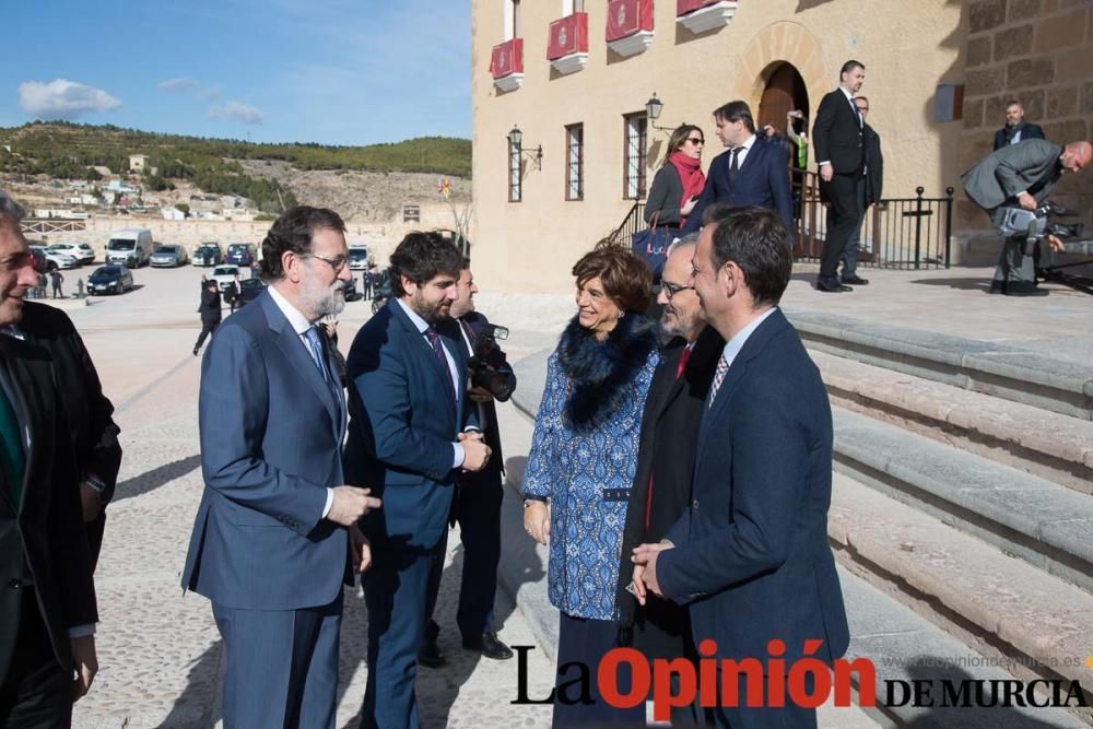 Visita de Mariano Rajoy a Caravaca