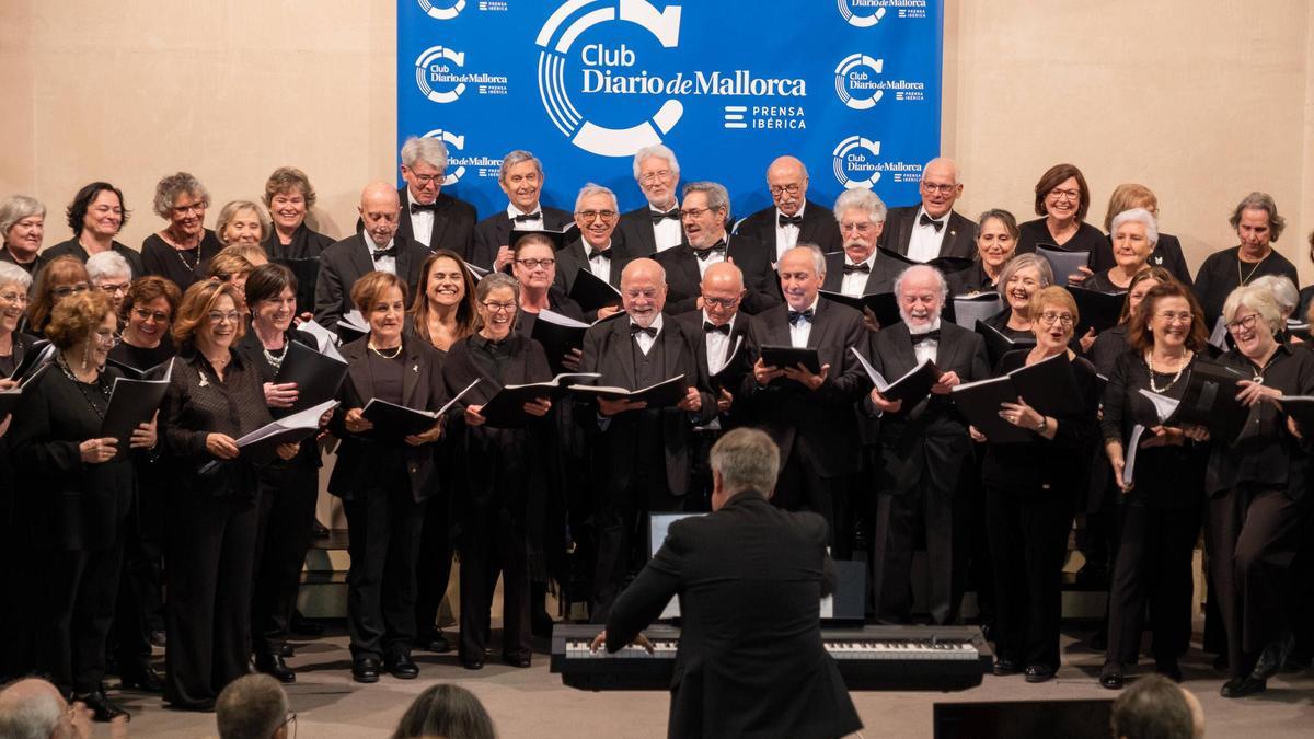 El coro de Son Dameto en una actuación este 2025.