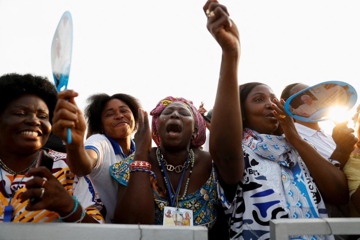 La visita del papa Francisco en el Congo