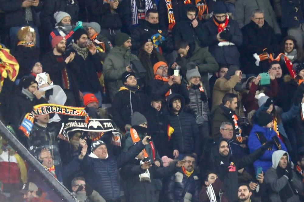 La afición del Valencia CF, en Ámsterdam