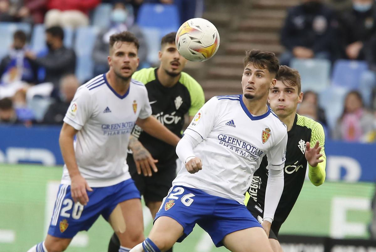 En imágenes: así fue la derrota del Sporting en La Romareda En imágenes: así fue la derrota del Sporting en La Romareda