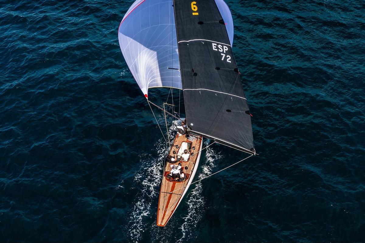 Un momento de la regata.