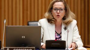 Comparecencia de Nadia Calviño