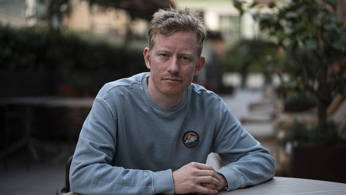 El escritor irlandés Colin Barrett, autor de 'Casas de locos'.