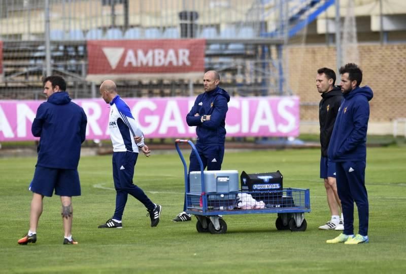 Entrenamiento del Real Zaragoza