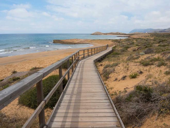 Playa en Calblanque, Murcia