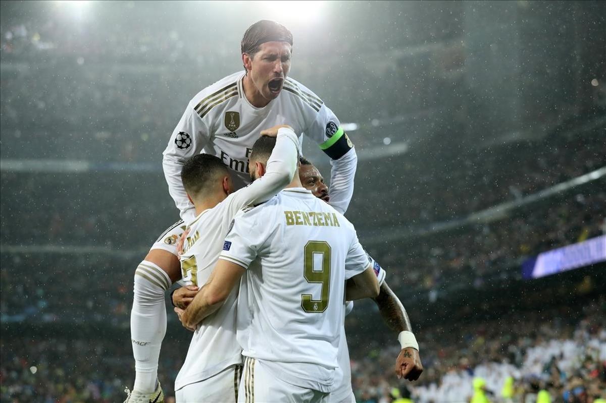 zentauroepp51104579 madrid  spain   november 26  sergio ramos celebrates with ka191126213933