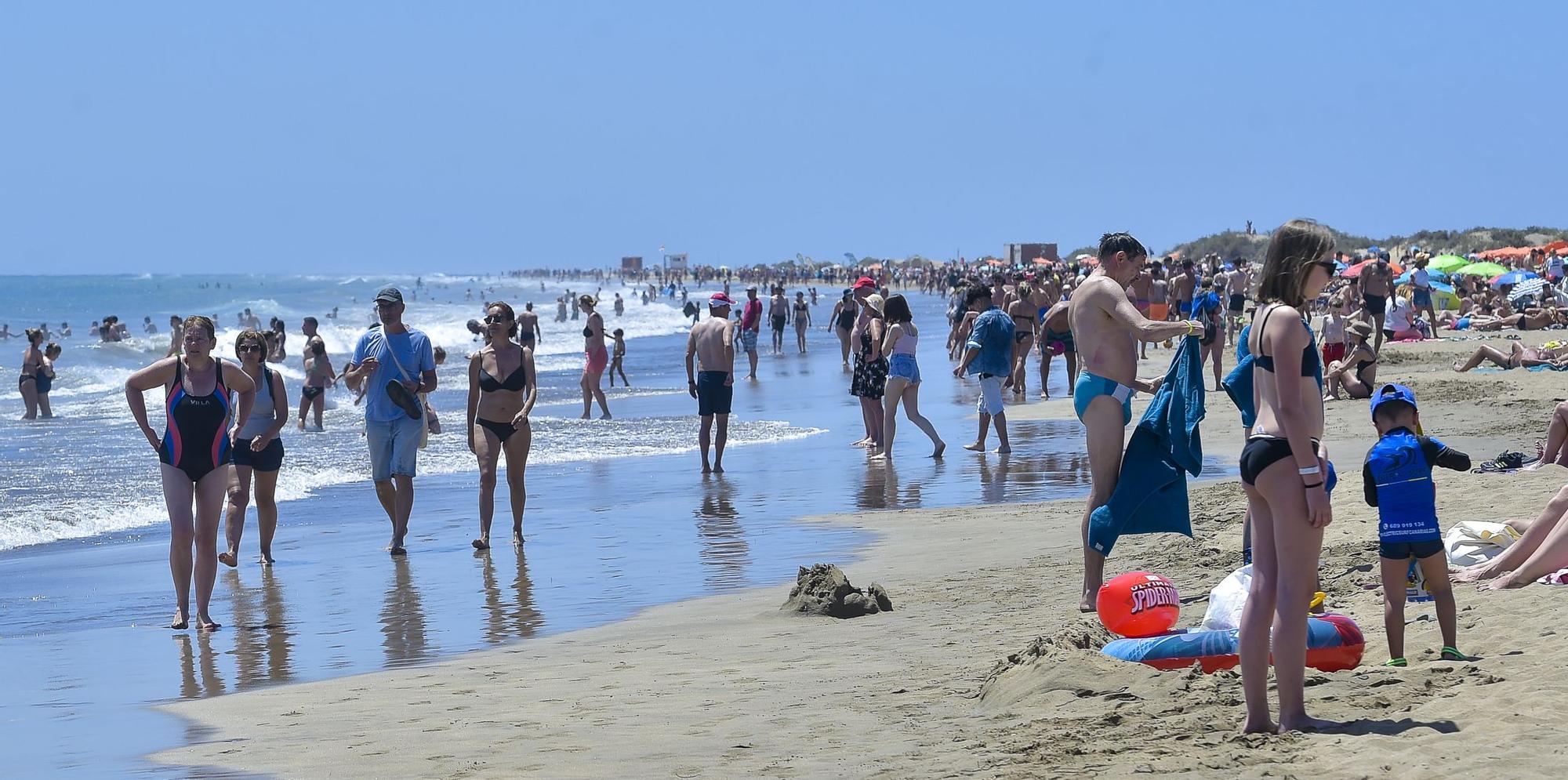 Playa del Inglés en Semana Santana